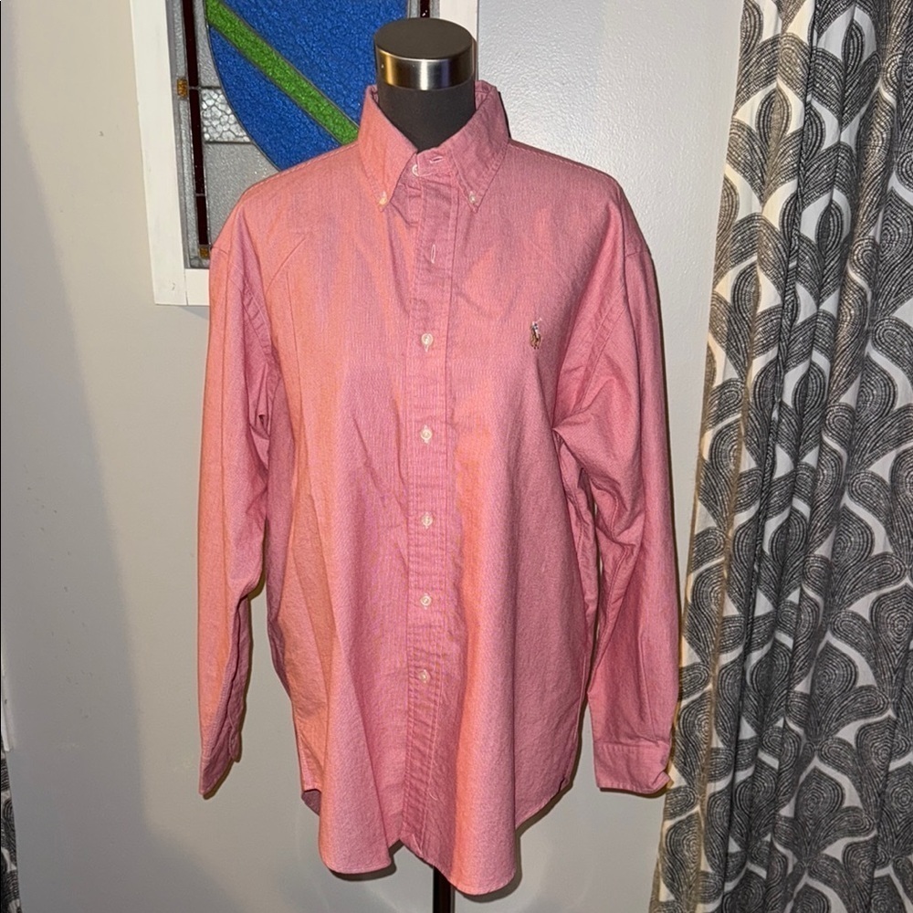 Polo Ralph Lauren 100% Cotton Button Down Shirt Medium